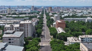 В Благовещенске завершен ремонт участка улицы Ленина